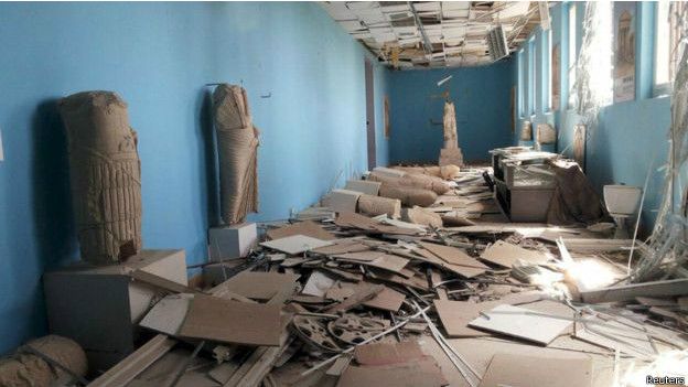 Bi wêne û vîdyo bibîne Daişê çi li şûnwar ên  Tedmur kirîye.